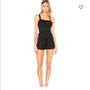 Lovers + Friends Romper Black in Medium